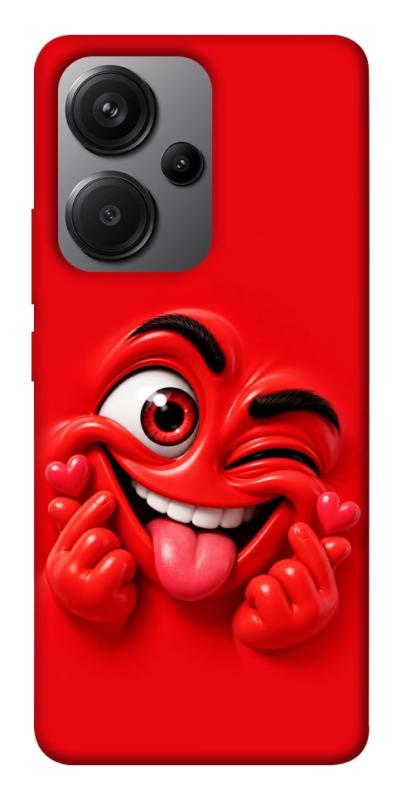 Чехол itsPrint Червоний-сердцеїд для Xiaomi Redmi Note 13 Pro+, детские, купить оптом с доставкой
