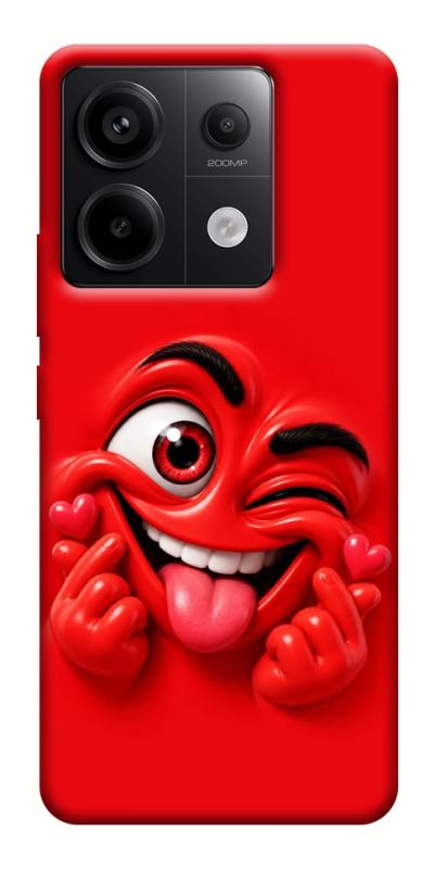 Чехол itsPrint Червоний-сердцеїд для Xiaomi Redmi Note 13 Pro 4G, детские, купить оптом с доставкой