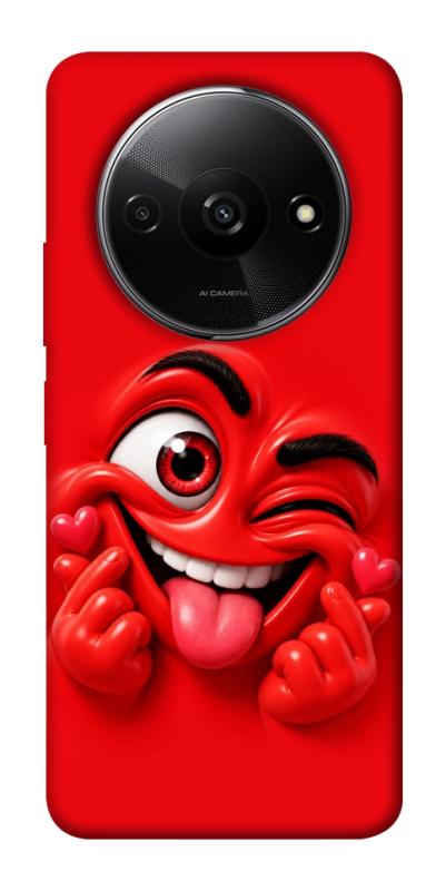 Чехол itsPrint Червоний-сердцеїд для Xiaomi Redmi A3, детские, купить оптом с доставкой