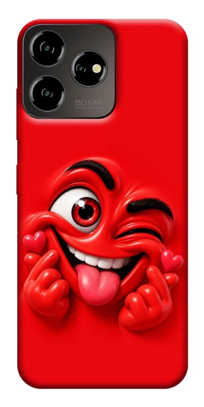 Чохол itsPrint Червоний-сердцеїд для ZTE Blade V50 Desing 4G, дитячі, купити оптом з доставкою