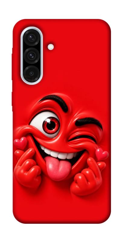 Чехол itsPrint Червоний-сердцеїд для Samsung Galaxy A36 5G, детские, купить оптом с доставкой