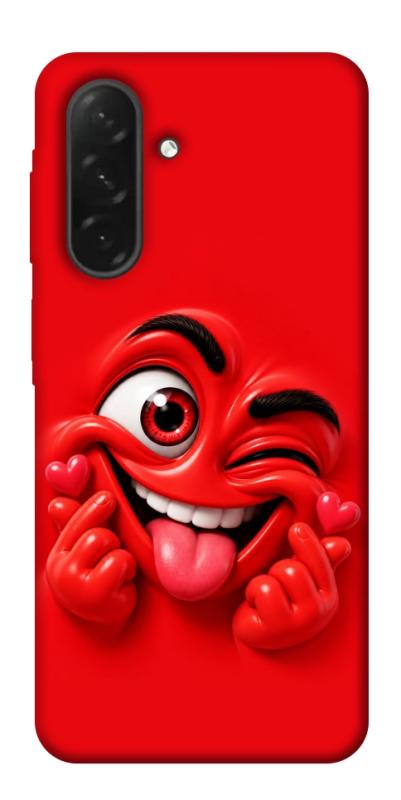 Чехол itsPrint Червоний-сердцеїд для Samsung Galaxy A26 5G, детские, купить оптом с доставкой