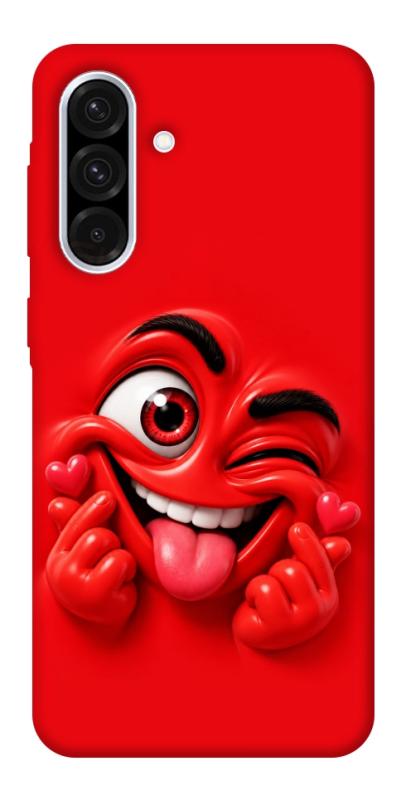 Чехол itsPrint Червоний-сердцеїд для Samsung Galaxy A56 5G, детские, купить оптом с доставкой