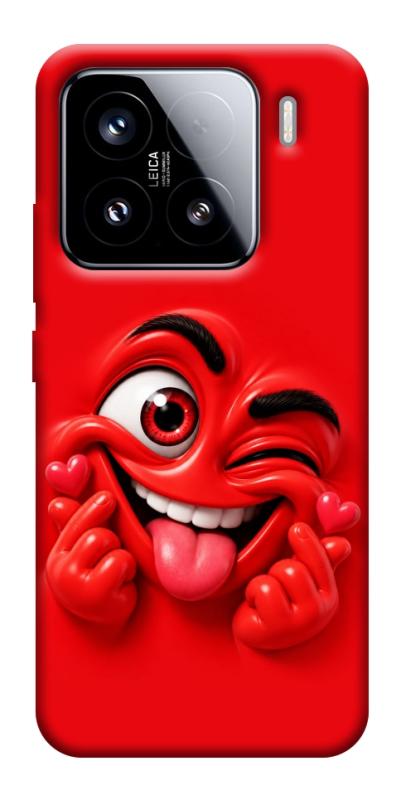 Чехол itsPrint Червоний-сердцеїд для Xiaomi 15, детские, купить оптом с доставкой
