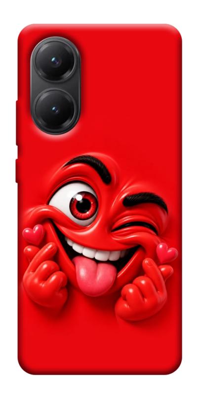 Чехол itsPrint Червоний-сердцеїд для Xiaomi Poco X7 Pro, детские, купить оптом с доставкой