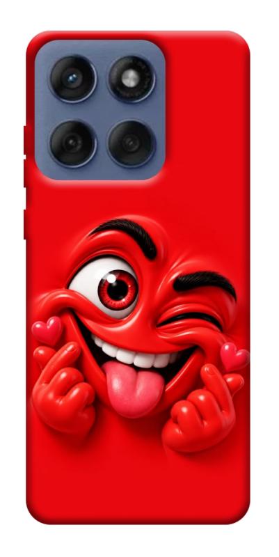Чехол itsPrint Червоний-сердцеїд для Motorola Edge 60 Fusion, детские, купить оптом с доставкой