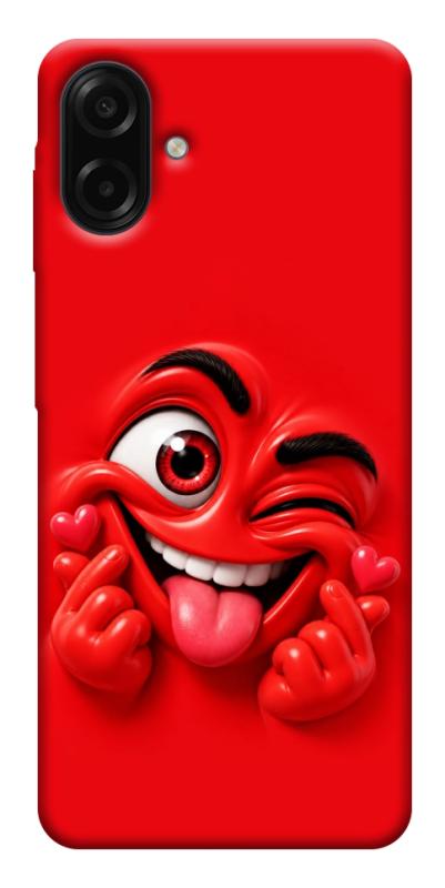 Чехол itsPrint Червоний-сердцеїд для Samsung Galaxy A07, детские, купить оптом с доставкой
