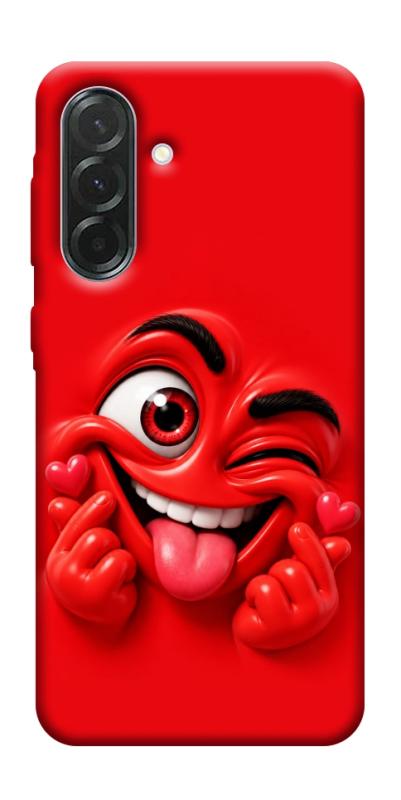 Чехол itsPrint Червоний-сердцеїд для Samsung Galaxy A37 5G, детские, купить оптом с доставкой