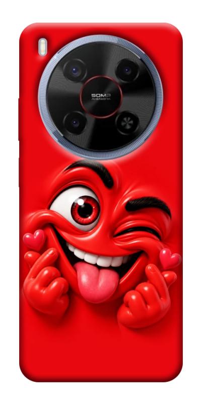 Чехол itsPrint Червоний-сердцеїд для ZTE Nubia V70 Max, детские, купить оптом с доставкой