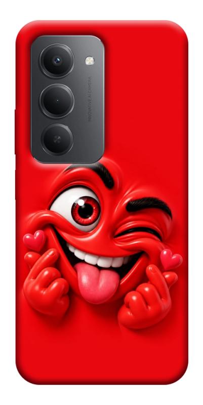 Чехол itsPrint Червоний-сердцеїд для Xiaomi Redmi 15 (EU), детские, купить оптом с доставкой
