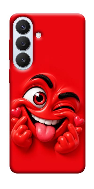 Чехол itsPrint Червоний-сердцеїд для Samsung Galaxy S26+, детские, купить оптом с доставкой