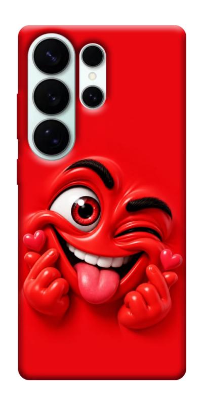 Чехол itsPrint Червоний-сердцеїд для Samsung Galaxy S26 Ultra, детские, купить оптом с доставкой