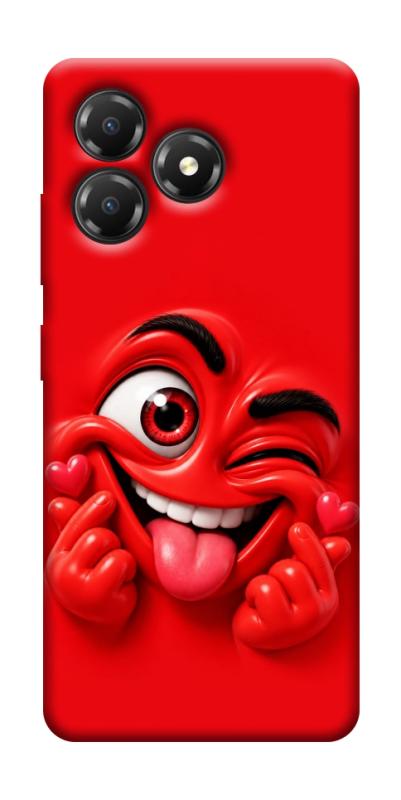 Чехол itsPrint Червоний-сердцеїд для ZTE Blade A36, детские, купить оптом с доставкой