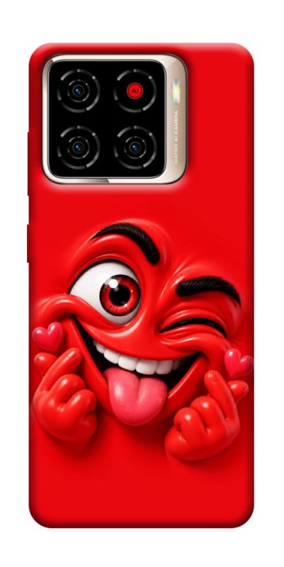 Чехол itsPrint Червоний-сердцеїд для ZTE Blade A56, детские, купить оптом с доставкой