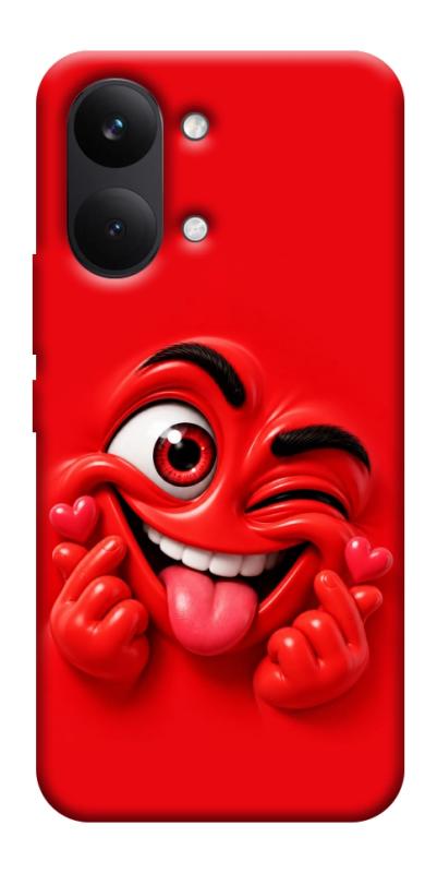 Чехол itsPrint Червоний-сердцеїд для Xiaomi Poco X8 Pro Max, детские, купить оптом с доставкой