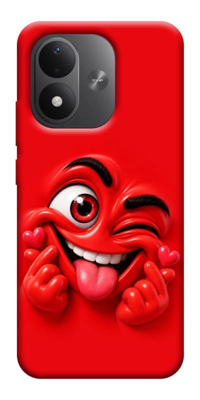 Чехол itsPrint Червоний-сердцеїд для Xiaomi Redmi Note 17, детские, купить оптом с доставкой