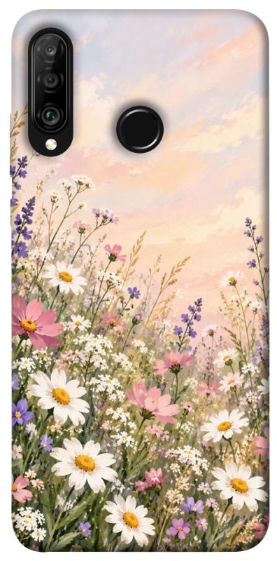 Чохол itsPrint Квітковий світанок для Huawei P30 lite, armored, купити оптом з доставкою