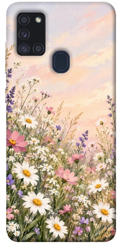 Чохол itsPrint Квітковий світанок для Samsung Galaxy A21s, armored, купити оптом з доставкою