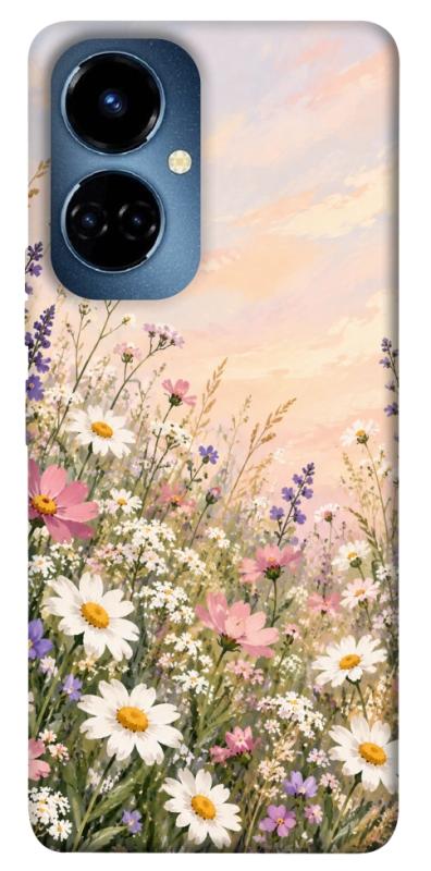 Чехол itsPrint Квітковий світанок для TECNO Camon 19 (CI6n) / 19 Pro (CI8n), armored, купить оптом с доставкой
