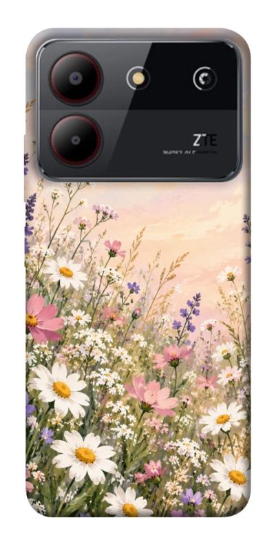 Чехол itsPrint Квітковий світанок для ZTE Blade A54 4G, armored, купить оптом с доставкой