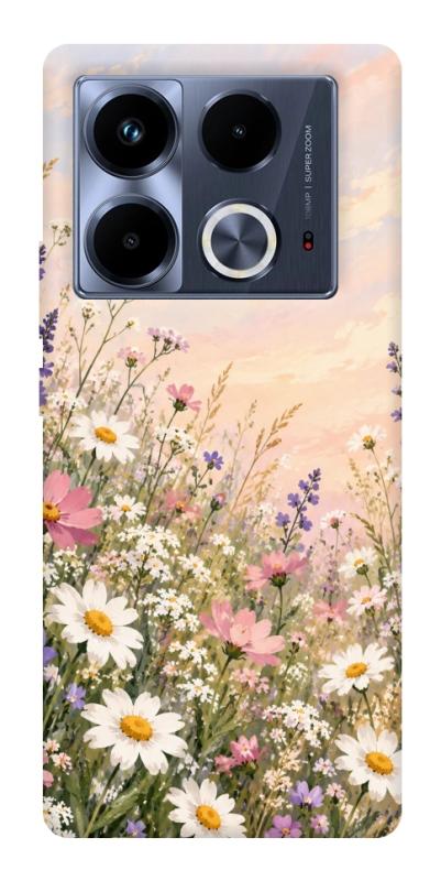 Чехол itsPrint Квітковий світанок для Infinix Note 40 4G, armored, купить оптом с доставкой