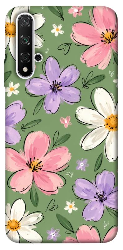 Чохол itsPrint Квіткові мрії для Huawei Honor 20 / Nova 5T, armored, купити оптом з доставкою