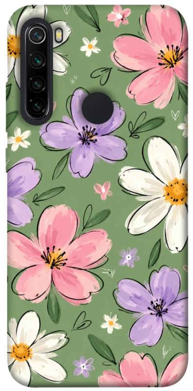 Чехол itsPrint Квіткові мрії для Xiaomi Redmi Note 8, armored, купить оптом с доставкой