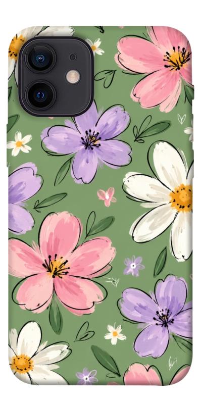 Чохол itsPrint Квіткові мрії для Apple iPhone 12 mini (5.4"), armored, купити оптом з доставкою