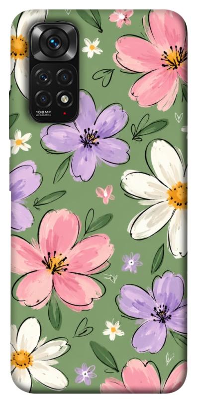 Чохол itsPrint Квіткові мрії для Xiaomi Redmi Note 11 (Global) / Note 11S, armored, купити оптом з доставкою