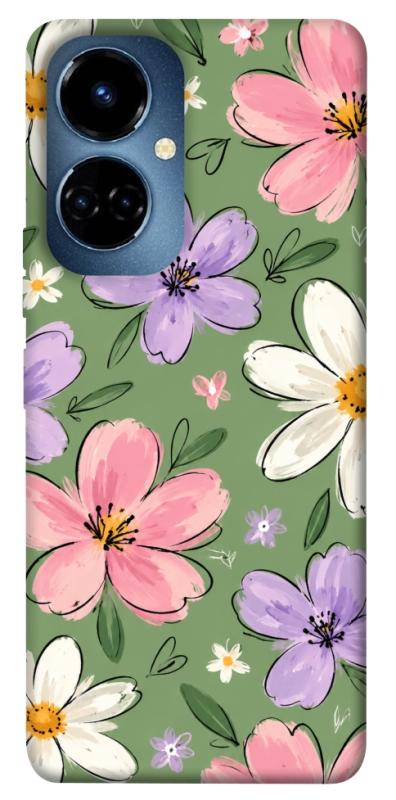 Чохол itsPrint Квіткові мрії для TECNO Camon 19 (CI6n) / 19 Pro (CI8n), armored, купити оптом з доставкою