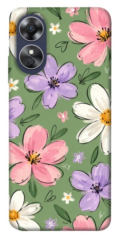 Чохол itsPrint Квіткові мрії для Oppo A17, armored, купити оптом з доставкою