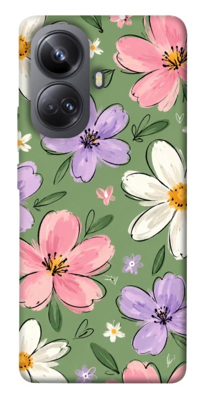 Чохол itsPrint Квіткові мрії для Realme 10 Pro+, armored, купити оптом з доставкою