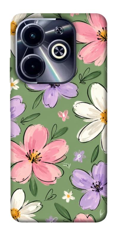 Чехол itsPrint Квіткові мрії для Infinix Hot 40i, armored, купить оптом с доставкой