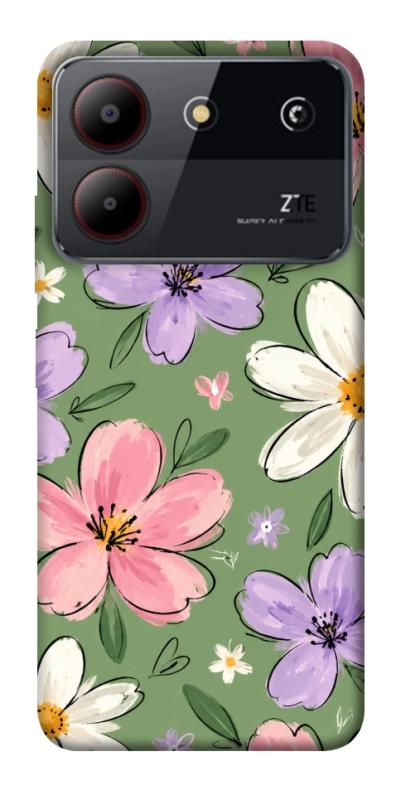 Чехол itsPrint Квіткові мрії для ZTE Blade A54 4G, armored, купить оптом с доставкой