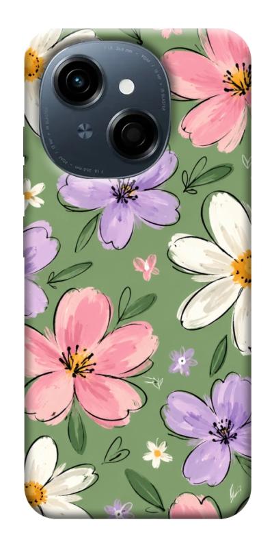 Чохол itsPrint Квіткові мрії для TECNO Spark Go 1, armored, купити оптом з доставкою