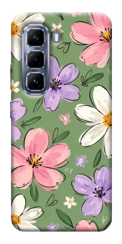 Чехол itsPrint Квіткові мрії для Infinix Hot 50 Pro, armored, купить оптом с доставкой