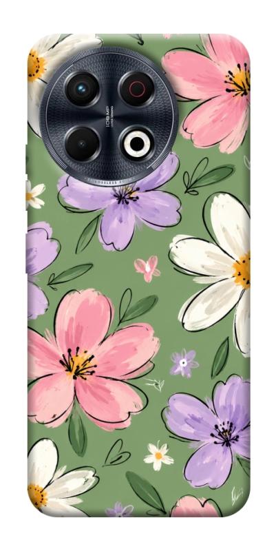 Чохол itsPrint Квіткові мрії для TECNO Spark 30 Pro (KL7), armored, купити оптом з доставкою