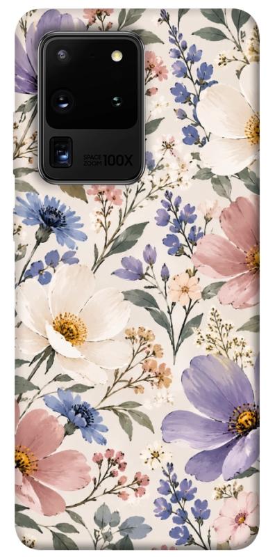 Чохол itsPrint Квіткові барви для Samsung Galaxy S20 Ultra, armored, купити оптом з доставкою