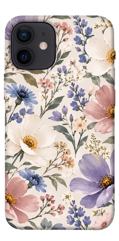 Чохол itsPrint Квіткові барви для Apple iPhone 12 mini (5.4"), armored, купити оптом з доставкою