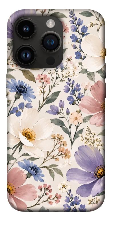 Чехол itsPrint Квіткові барви для Apple iPhone 14 Pro (6.1"), armored, купить оптом с доставкой