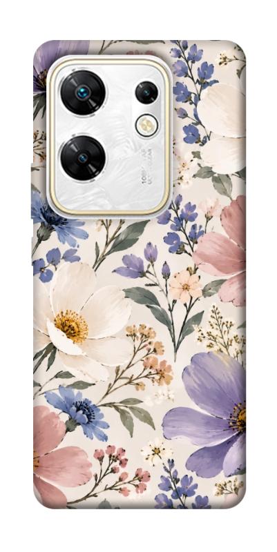 Чехол itsPrint Квіткові барви для Infinix Zero 30 4G, armored, купить оптом с доставкой