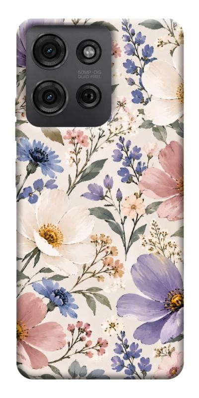 Чехол itsPrint Квіткові барви для Motorola Moto G75 5G, armored, купить оптом с доставкой