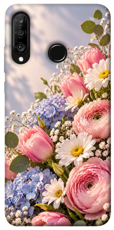 Чехол itsPrint Ніжність у рожевих тонах для Huawei P30 lite, armored, купить оптом с доставкой