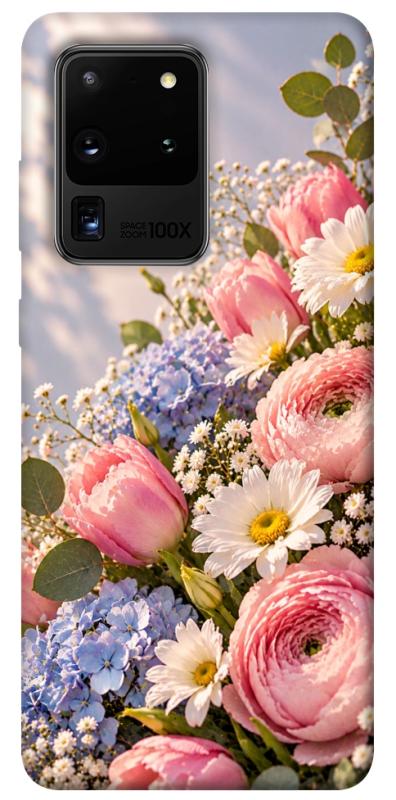 Чохол itsPrint Ніжність у рожевих тонах для Samsung Galaxy S20 Ultra, armored, купити оптом з доставкою