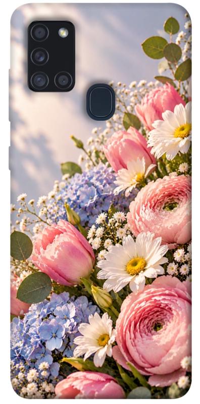 Чехол itsPrint Ніжність у рожевих тонах для Samsung Galaxy A21s, armored, купить оптом с доставкой