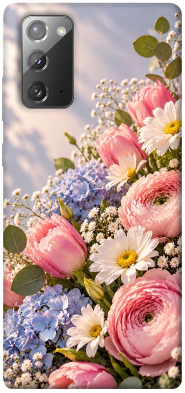 Чохол itsPrint Ніжність у рожевих тонах для Samsung Galaxy Note 20, armored, купити оптом з доставкою