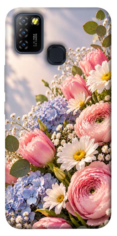 Чехол itsPrint Ніжність у рожевих тонах для Infinix Hot 10 Lite, armored, купить оптом с доставкой