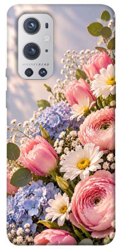 Чехол itsPrint Ніжність у рожевих тонах для OnePlus 9 Pro, armored, купить оптом с доставкой