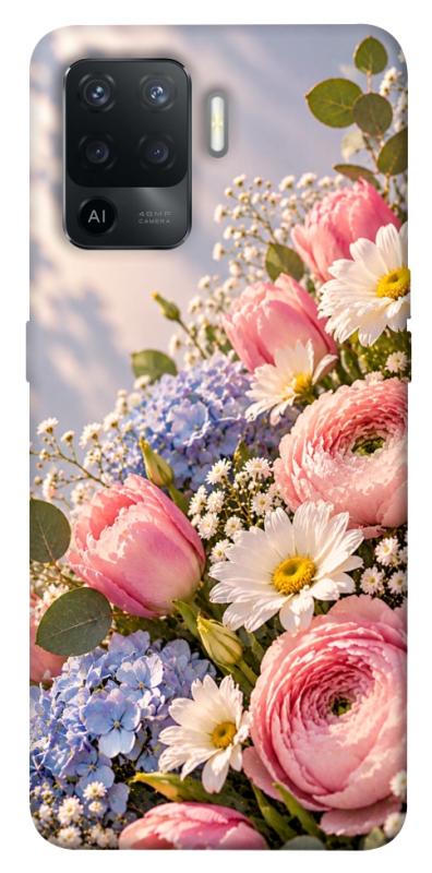 Чехол itsPrint Ніжність у рожевих тонах для Oppo Reno 5 Lite, armored, купить оптом с доставкой