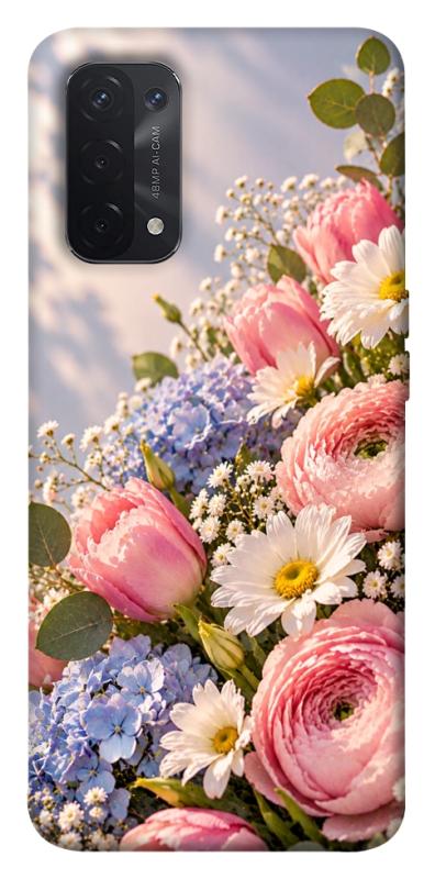 Чехол itsPrint Ніжність у рожевих тонах для Oppo A54 4G, armored, купить оптом с доставкой